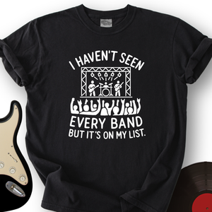 Concert Bucket List T-Shirt