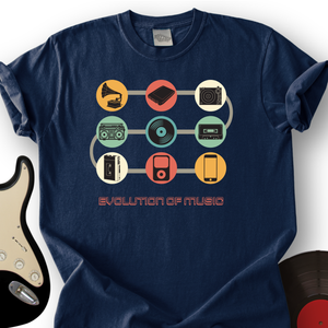 Evolution of Music T-Shirt