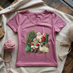 Santa Yarn Lady V-neck