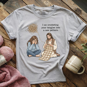 God Crocheting Tangles T-shirt