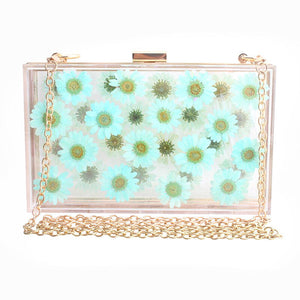 Pressed Flower Aesthetic Handbag