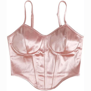 Princess Mood Satin Corset Top