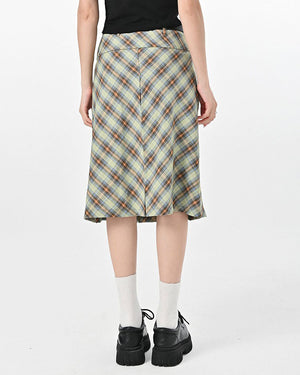 Good Manners Plaid Kilt Skirt