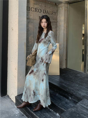 Tie Dye Maxi Dress