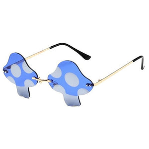 Psychedelic Fantasy Mushroom Sunglasses