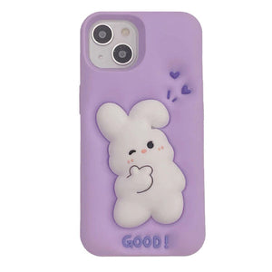 Squishy Bunny iPhone Case
