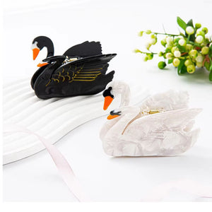 Swan Hair Claw