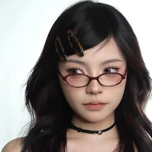 Y2K Leopard Hair Clips