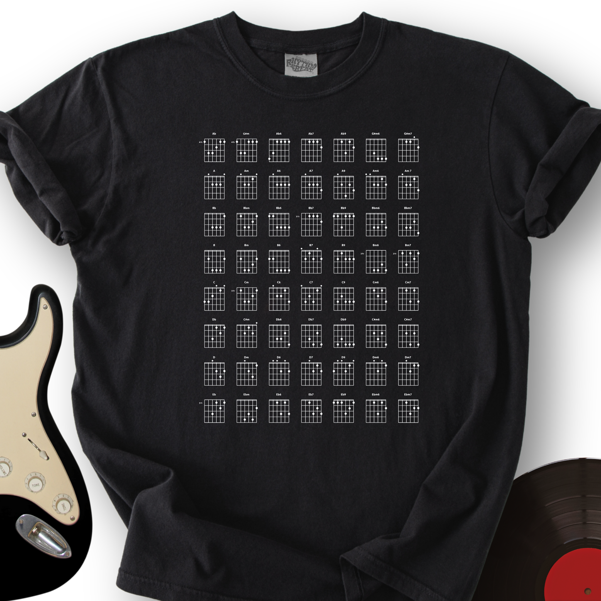 Guitar Chords T-Shirt