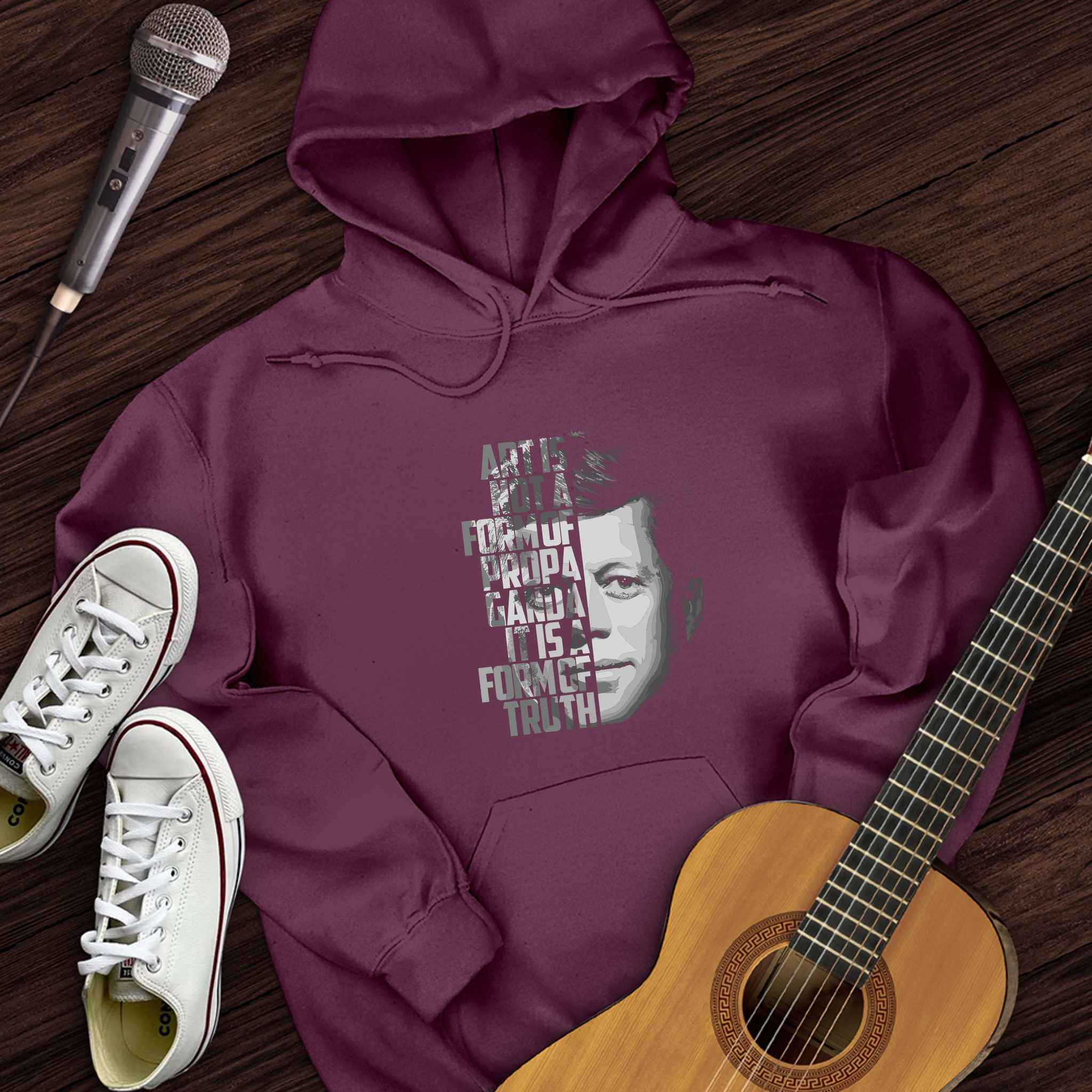 Art Is Not A Form Of Propaganda Hoodie