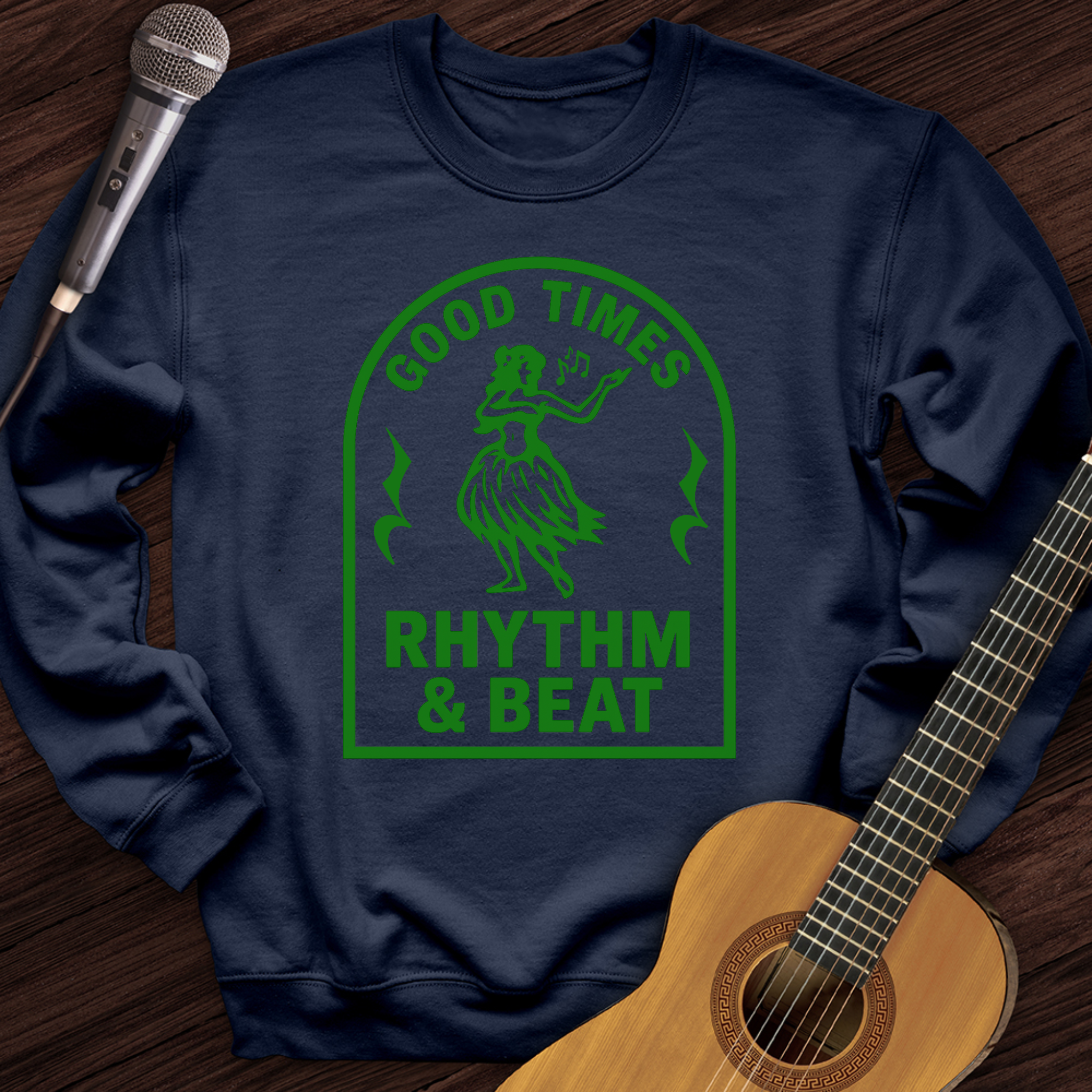 Good Times Rhythm & Beat Crewneck