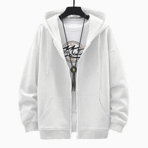 Casual Zip-Up Men Hoodie