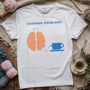 Charging. Please Wait T-shirt