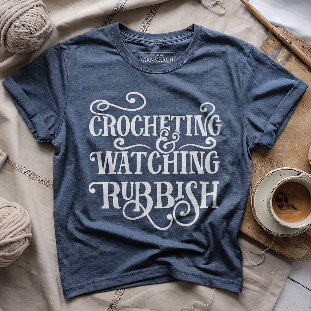Crochet And Christmas Movie T-shirt