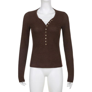 Fairy Grunge Button Front Top