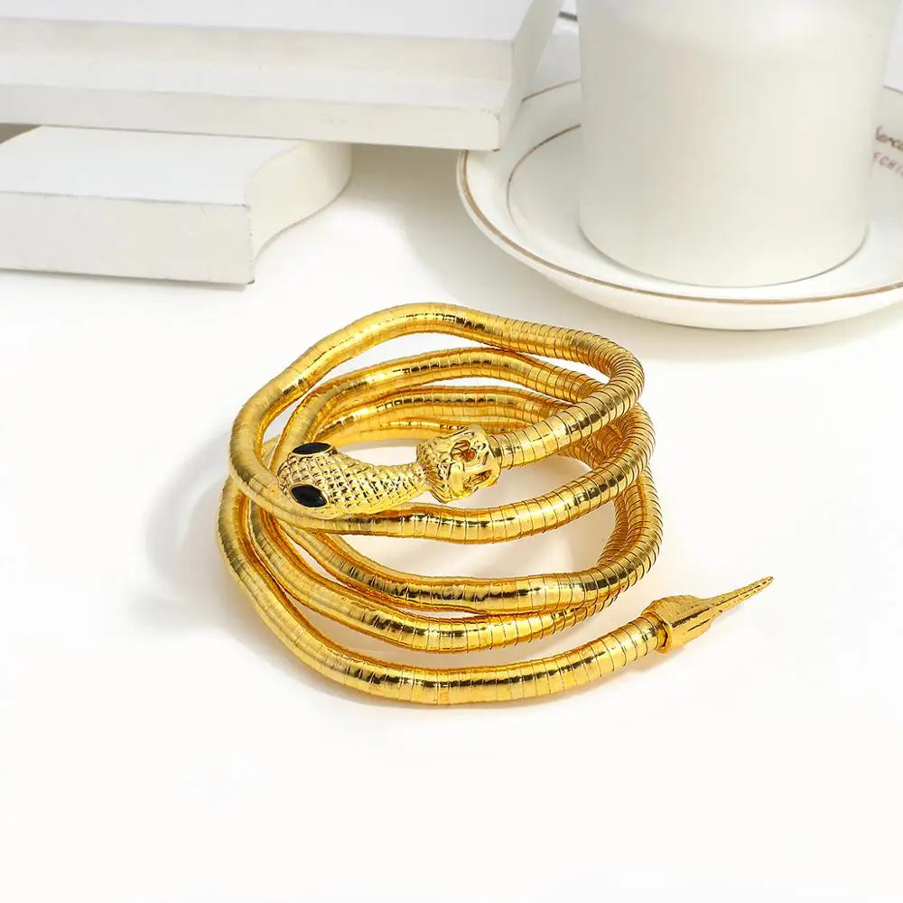 Grunge Snake Necklace & Bracelet