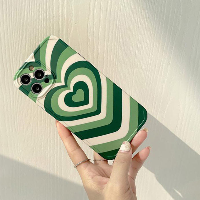 Heartbreaker Green iPhone Case