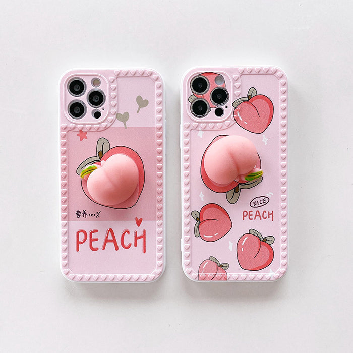 Just Peachy iPhone Case