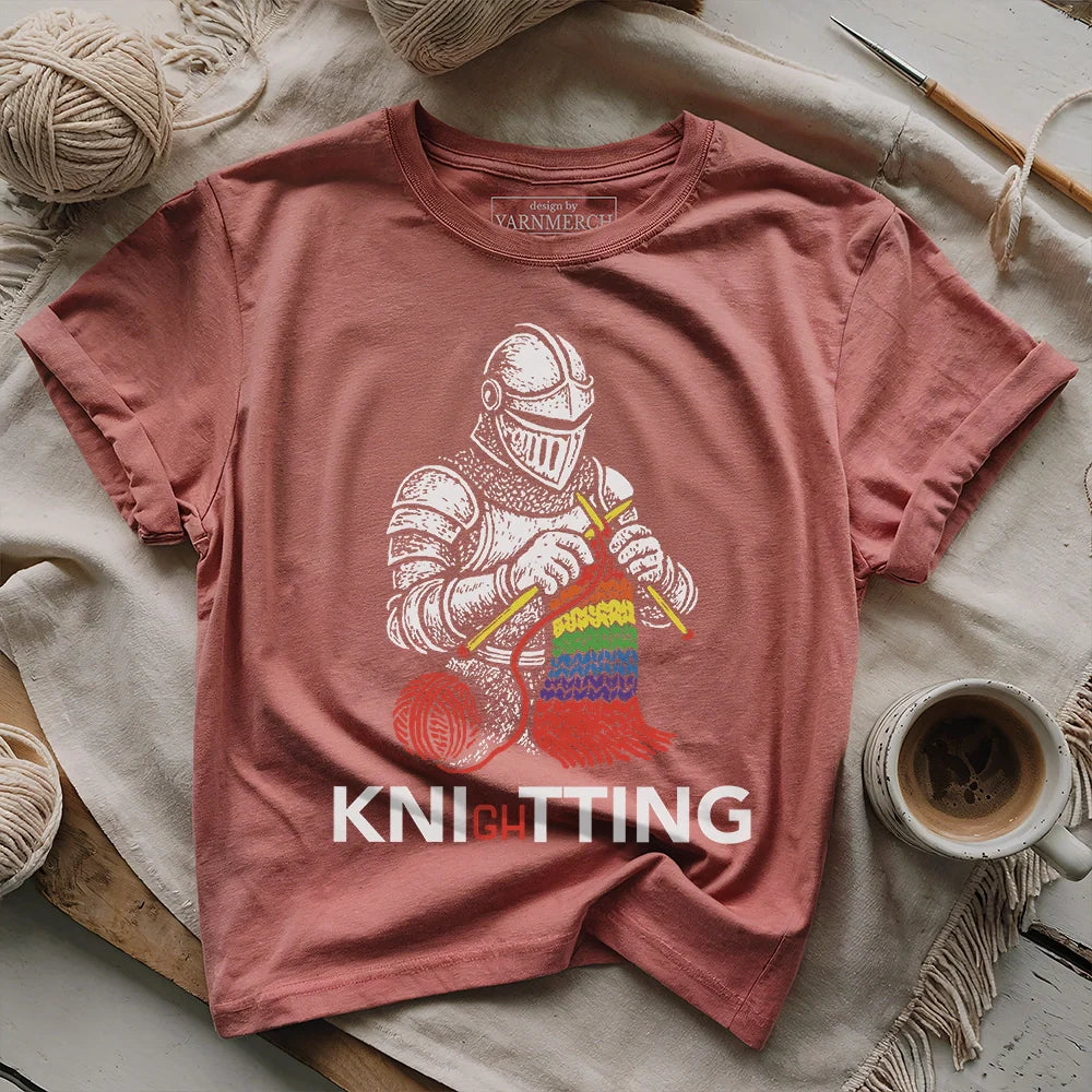 Knight Knitting T-shirt