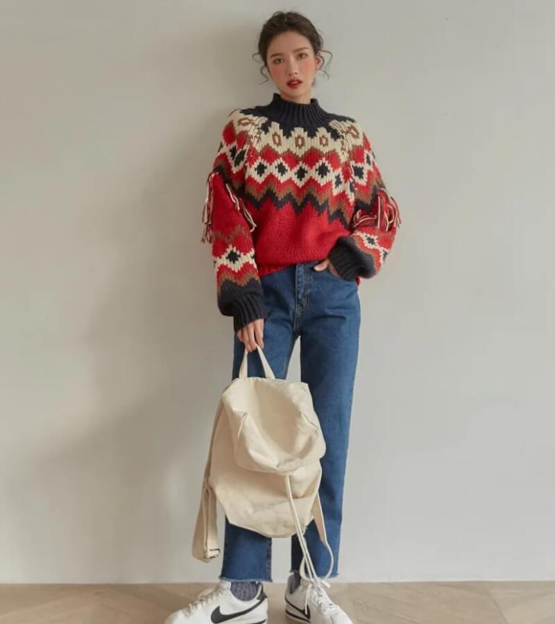 Knitted Christmas Sweater