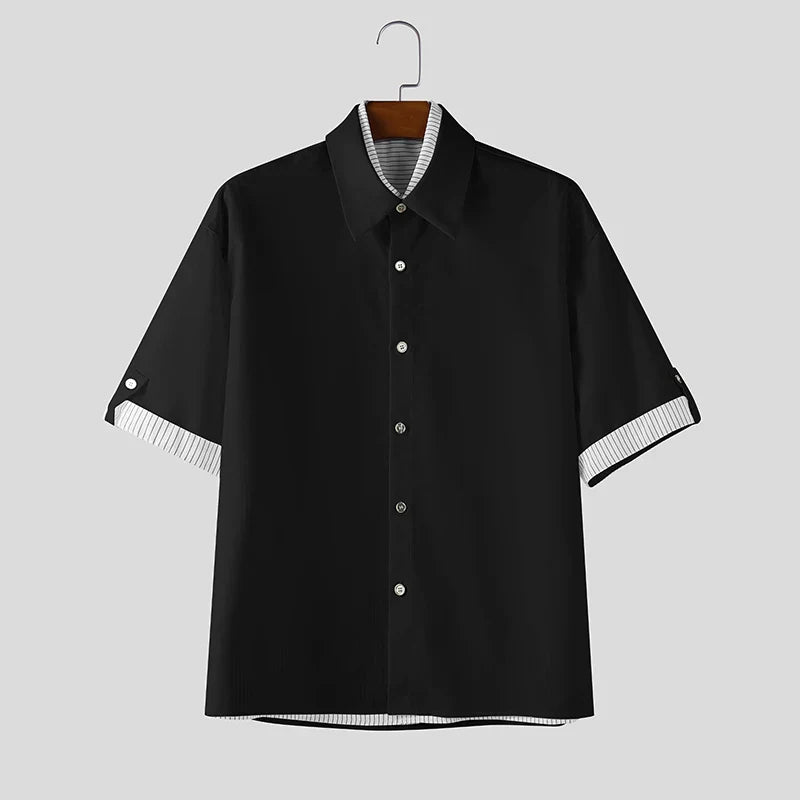 Layered Collar Shirt