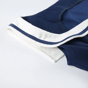 Nautical Button Mini Dress