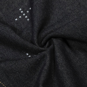 Rhinestone Detail Jeans