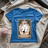 The Hanged Wool Lady V-neck