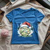 Yarnmas Lady V-neck