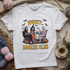 Spooky Crochet Club T-shirt