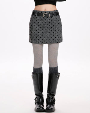 Madeleine Polka Dot Mini Skirt