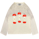 Apple Core Graphic Long Sleeve Tee