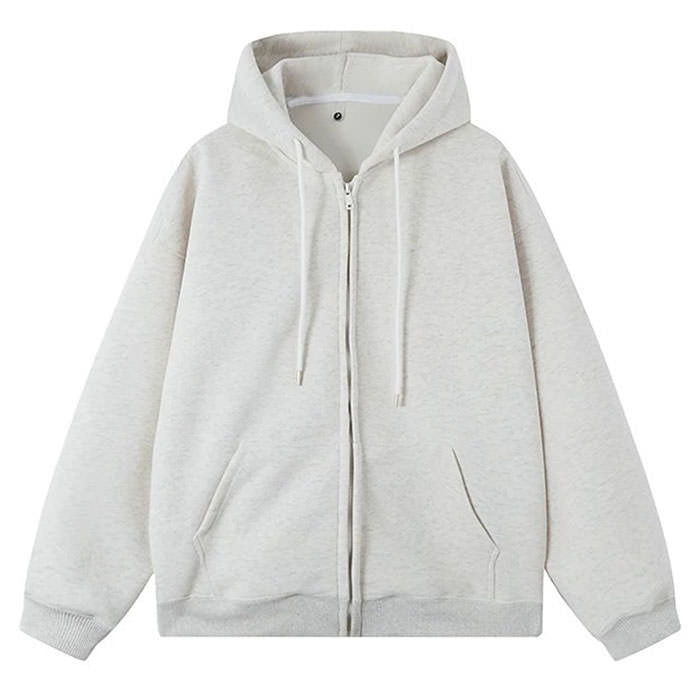 Basic Things Zip-Up Hoodie