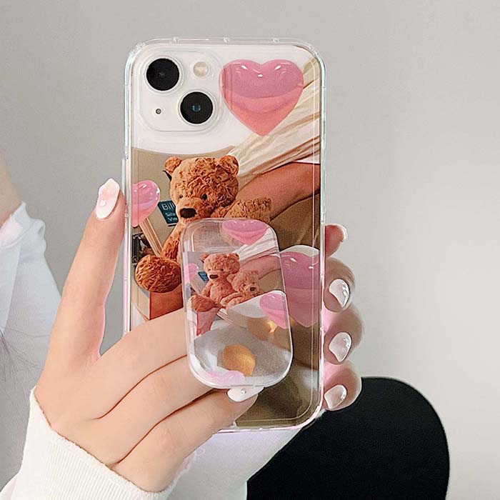 Bear Stand Holder iPhone Case