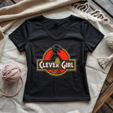 Clever Girl Lady V-neck