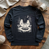 Midnight Crochet Society Long Sleeve T-shirt