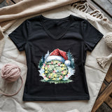 Yarnmas Lady V-neck