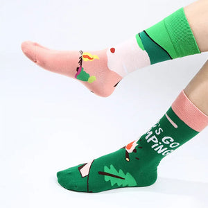 Let's Go Camping Socks
