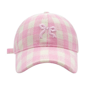 Coquette Picnic Gingham Cap