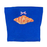 Croissant Print Tube Top