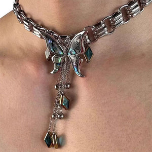 Fairycore Aesthetic Butterfly Choker