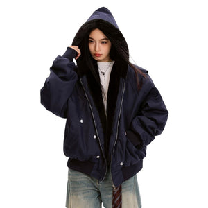 Gossip Team Fleece Bomber Jacket