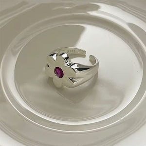 Indie Flower Chunky Ring