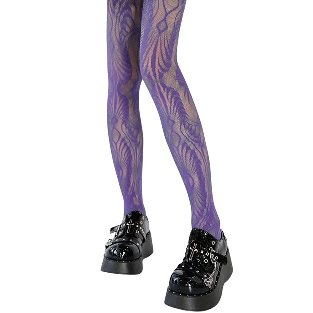 Geometric Pattern Tights