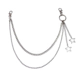 Grunge Star Pant Chain