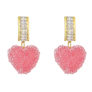 Heart Sugar Candy Earrings