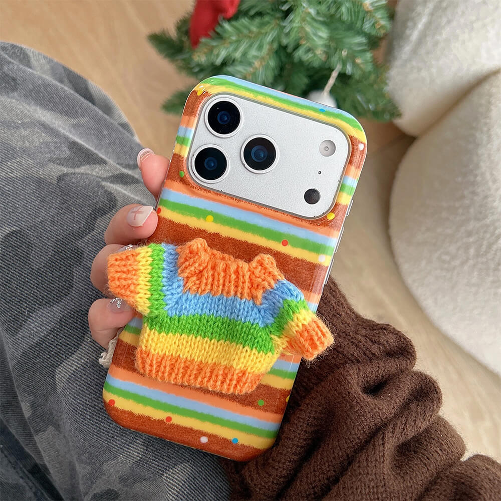 Knit Sweater Aesthetic iPhone Case