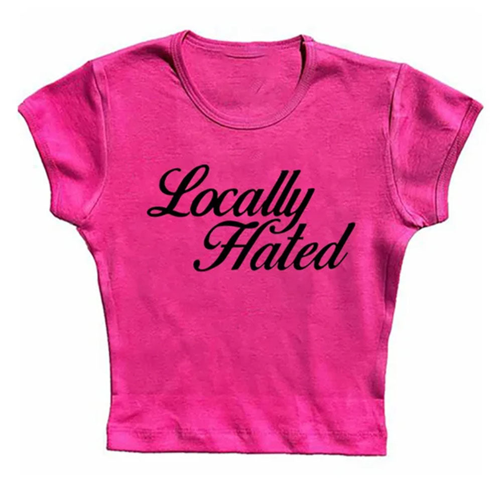 Locally Hated Cropped Tee