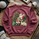 Santa Yarn Sweatshirt