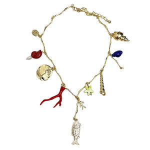 Mermaidcore Aesthetic Pendant Necklace